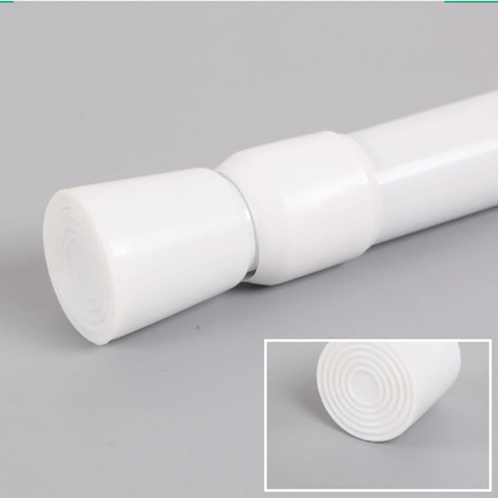 Spring Tension Curtain Rods – No-Drill Adjustable 3 Sizes