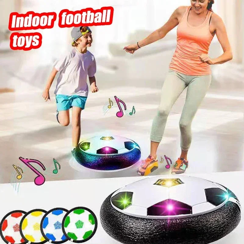 LED Bubble Football Kids Interactive Game Toy Music Lights Floating