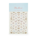 3D Butterfly Nail Art Stickers | Embossed Self-Adhesive Decals
