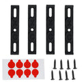 Frameless License Plate Mount Weather-proof Bracket Holder Car Tag