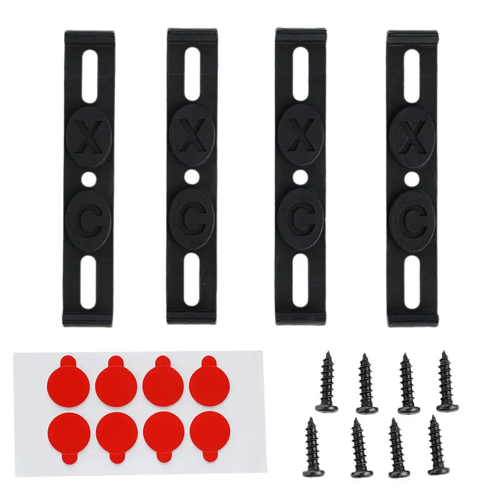 Frameless License Plate Mount Weather-proof Bracket Holder Car Tag