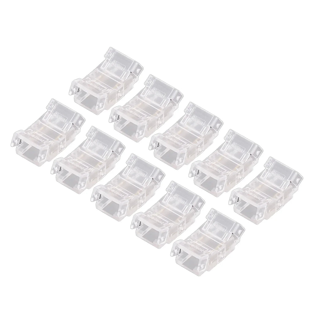 LED Light Strip Connectors 2Pin Wide Applications Solderless Strong
