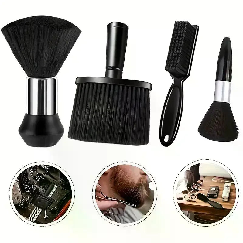 Neck Duster Hair Brush Set | Barber & Salon Cleaning Tool