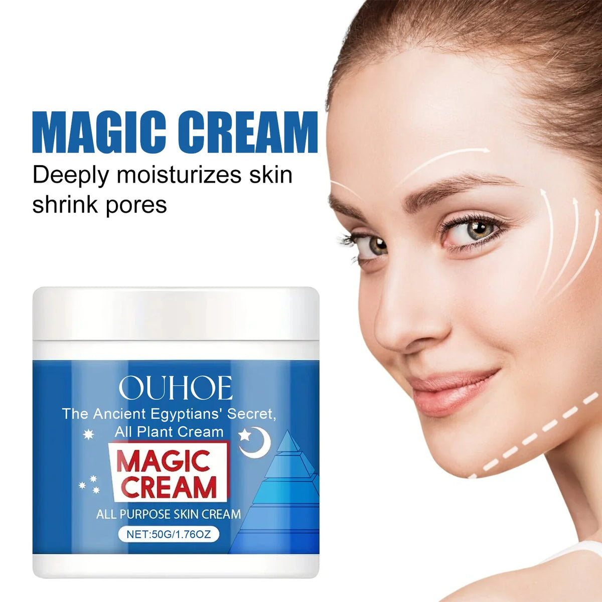 OUHOE Magic Facial Cream – Anti-Aging, Firming & Moisturizer 50g