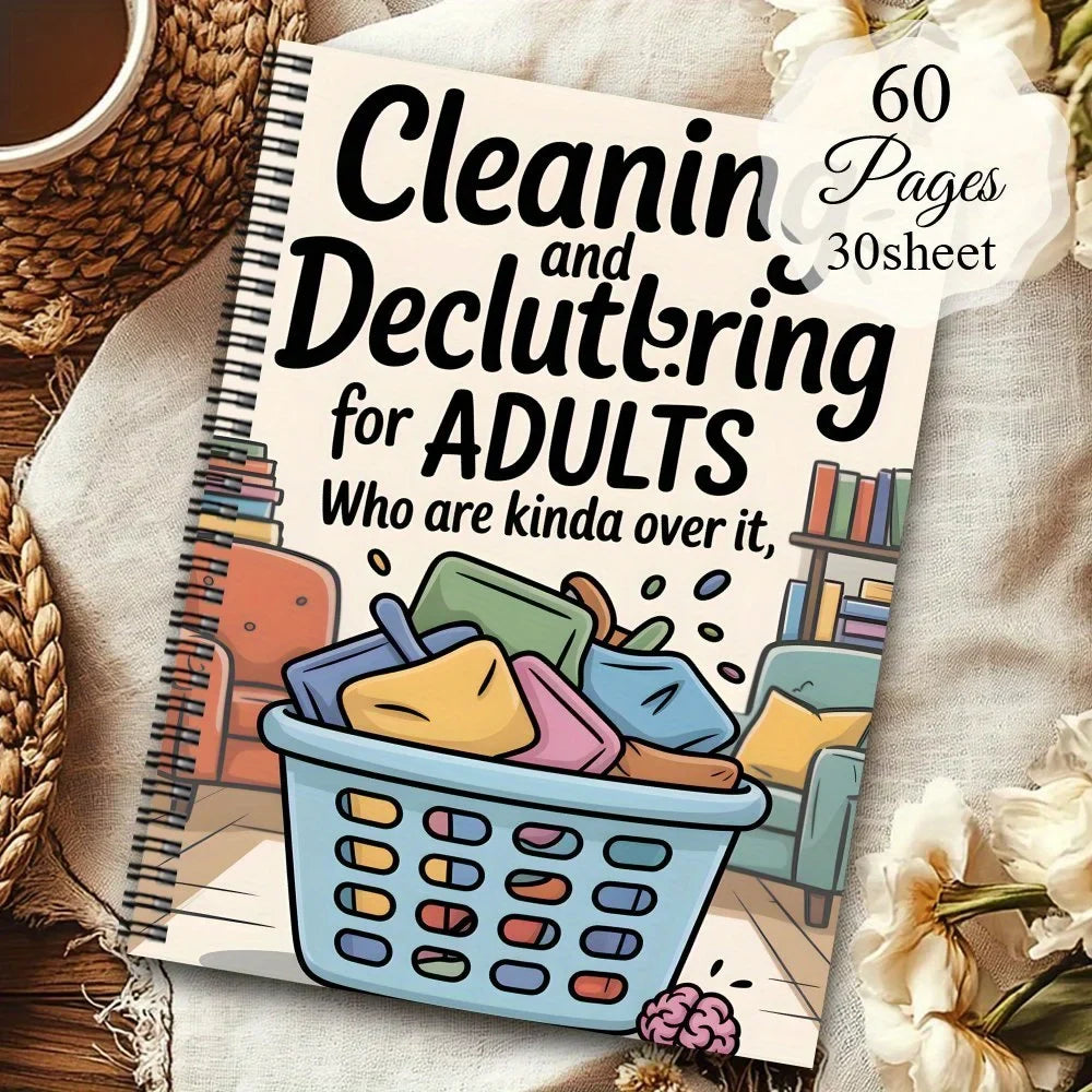 Household Cleaning Schedule Spiral Notebook | Daily & Weekly Planner