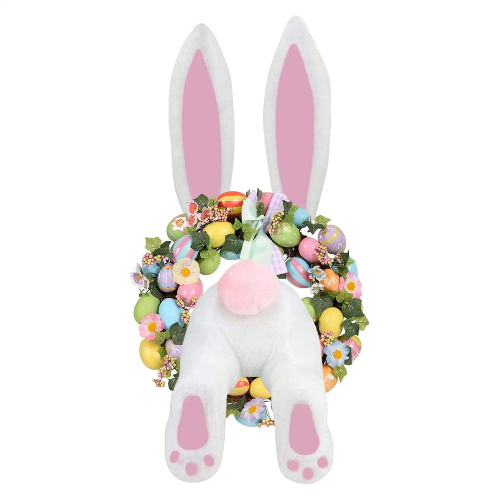 Easter Rabbit Wreath Attachment | Spring Front Door Sign