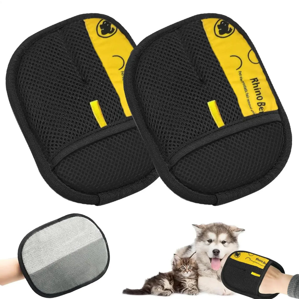 Double-sided Lint Remover Flea Comb Cats Dogs Furniture Clothing No