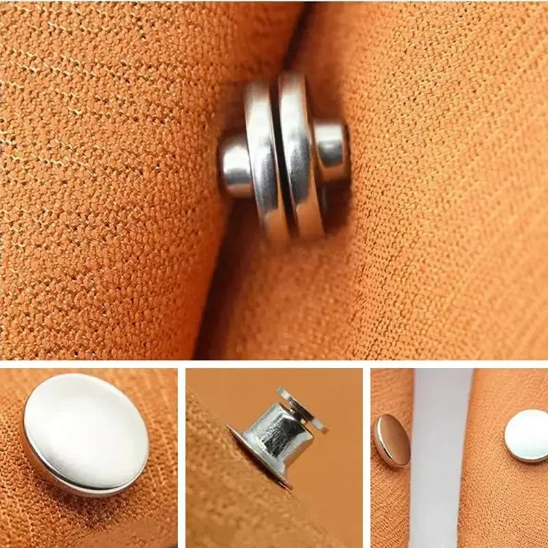 Magnetic Curtain Buckle Clips | Aluminum Alloy Holders 1–8 Pairs