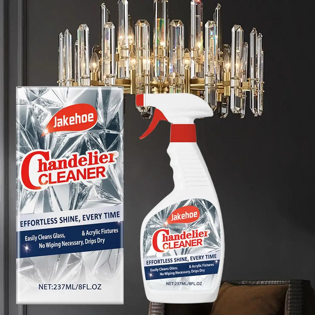 No-Wipe Chandelier & Glass Cleaning Spray – Streak-Free Shine