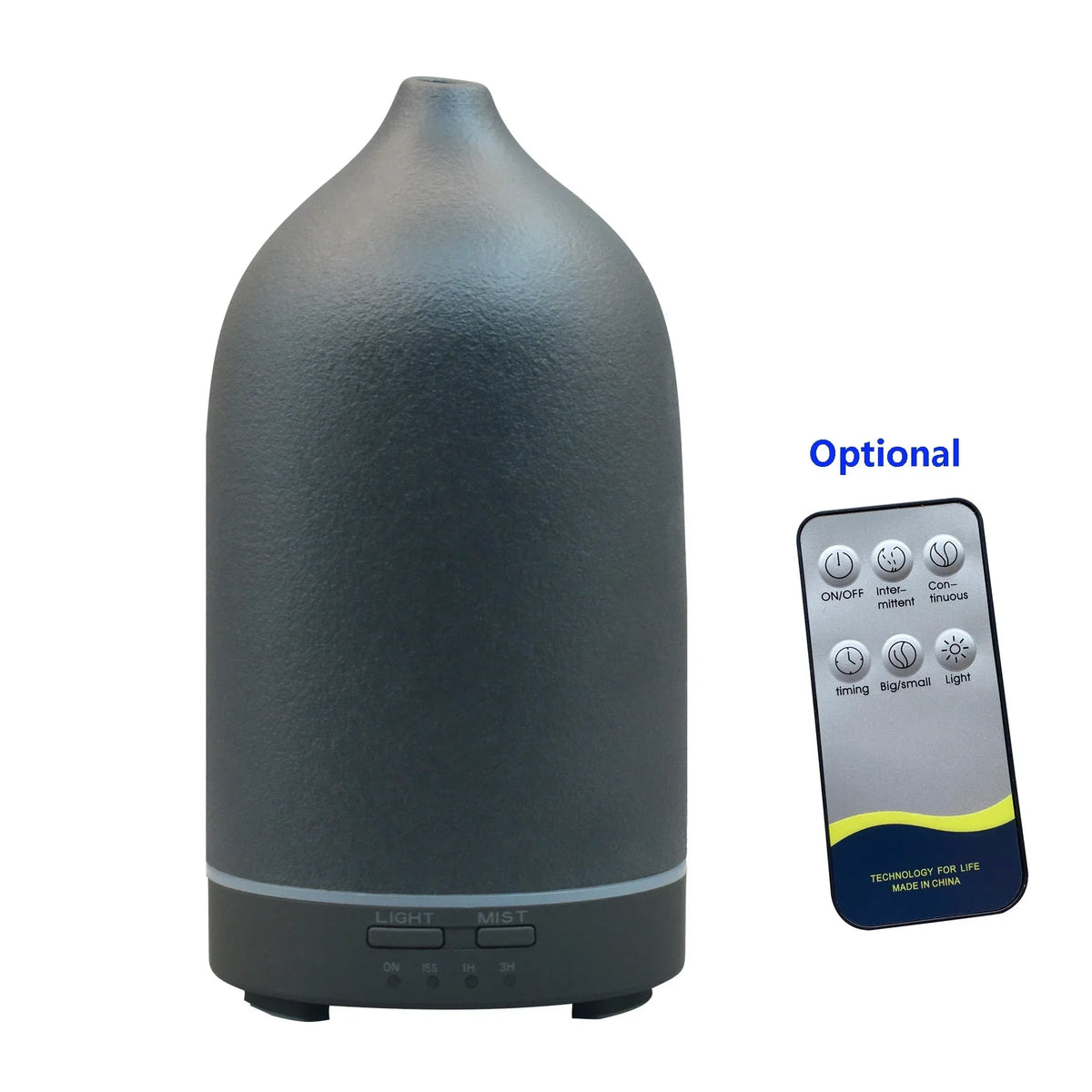 Ceramic Aroma Diffuser & Humidifier | Timer & Color Lights
