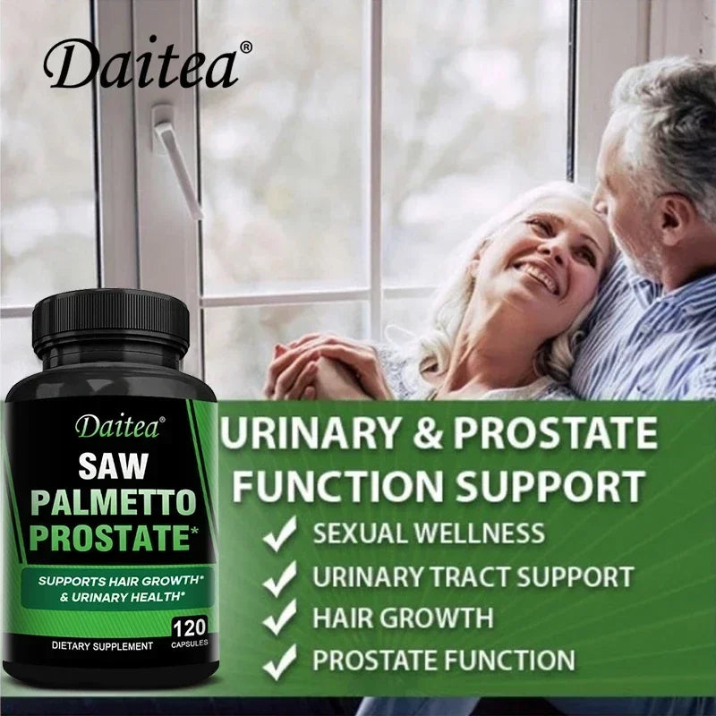Saw Palmetto Berry Extract Capsules – Hair & Hormone Support