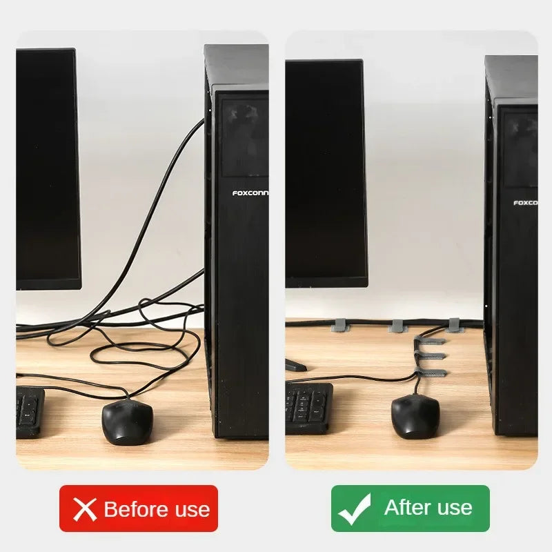 Reusable Nylon Cable Ties & Cord Management Organizer