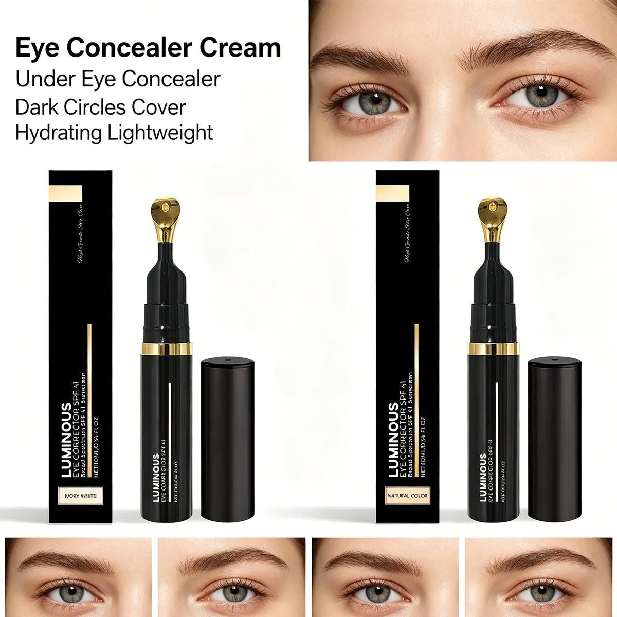 Hydrating Dark Circle Concealer Eye Cream – Anti-Aging SPF