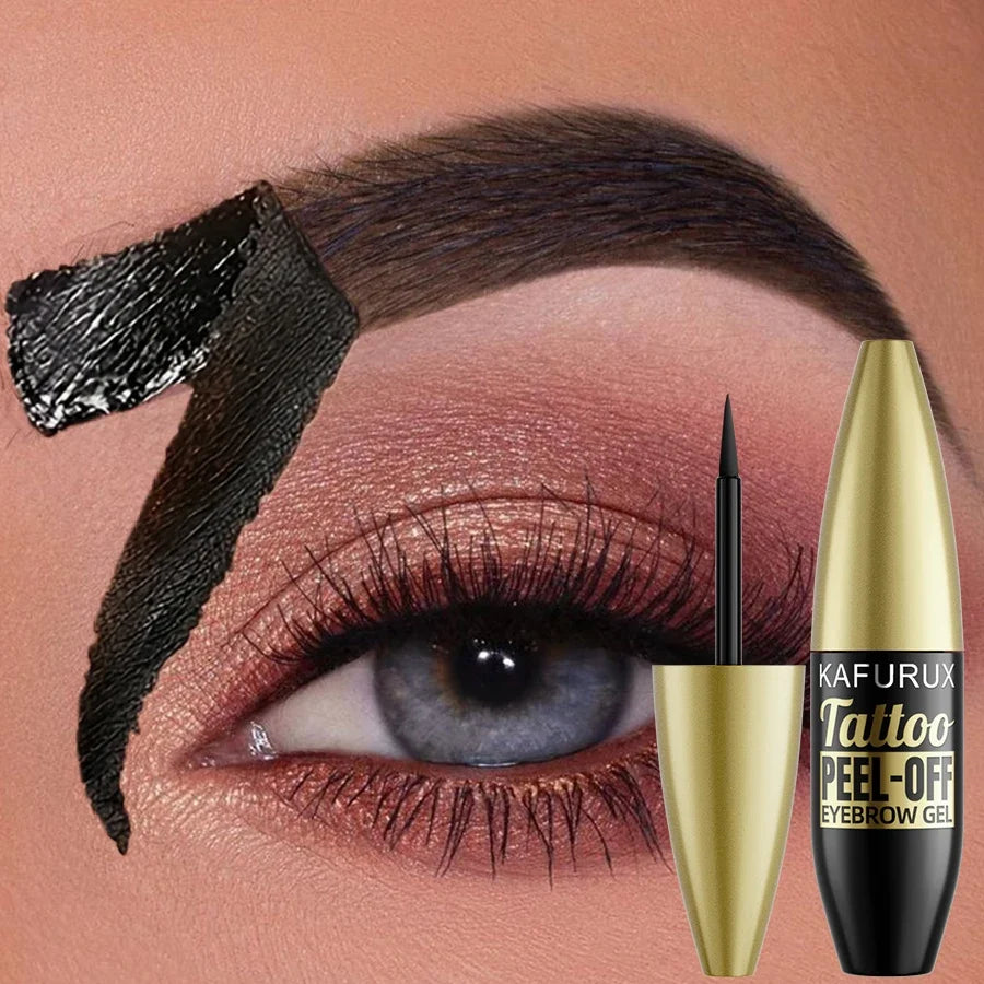 KAFURUX Peel-Off Eyebrow Gel Tint | Waterproof Semi-Permanent Brow