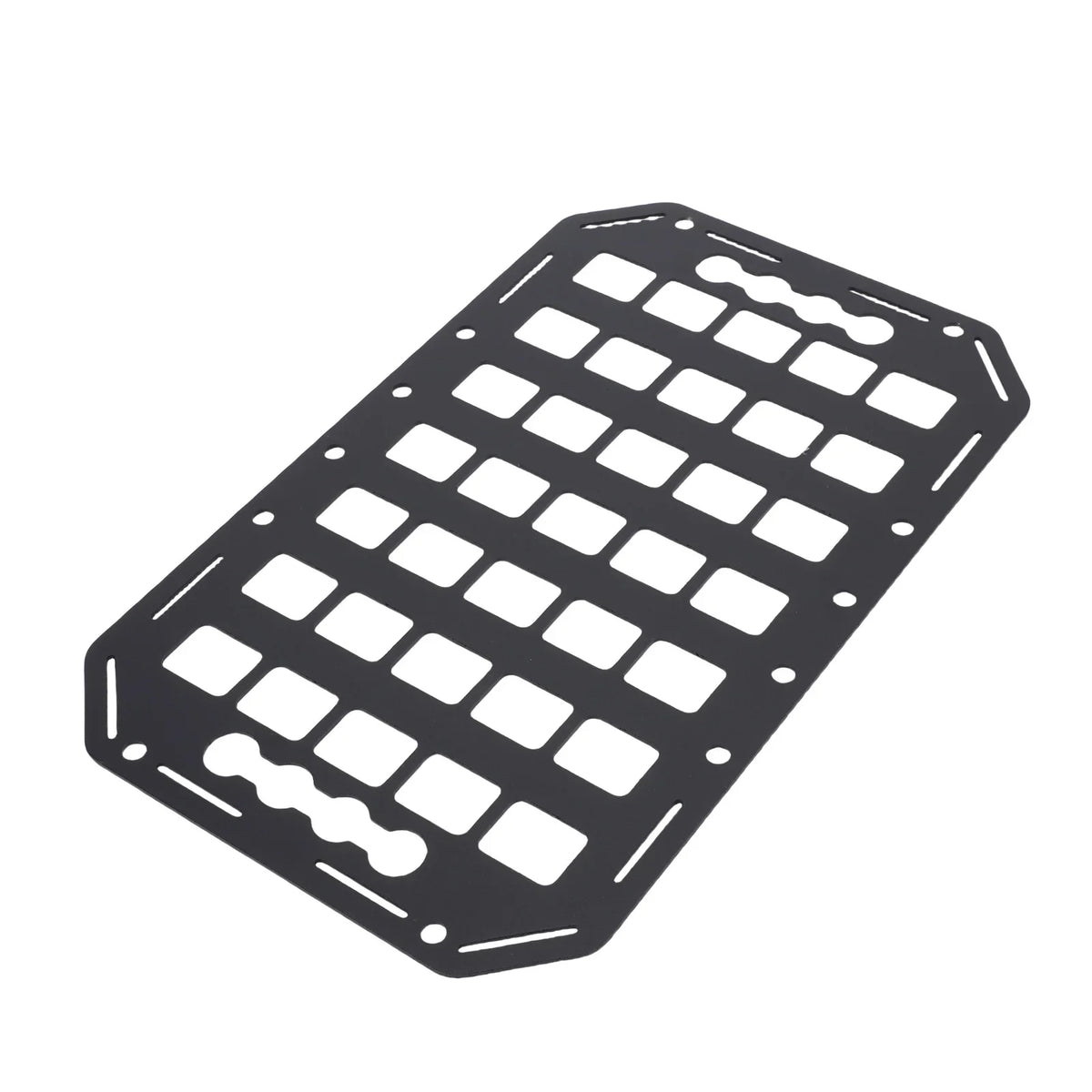 Aluminum MOLLE Panel Rack L-Track Compatible | Truck Bed Organizer