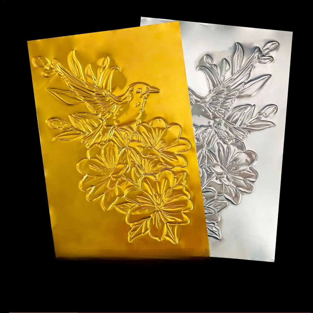 Aluminum Foil Sheets for Crafts – 100 Pack, 70 Micron