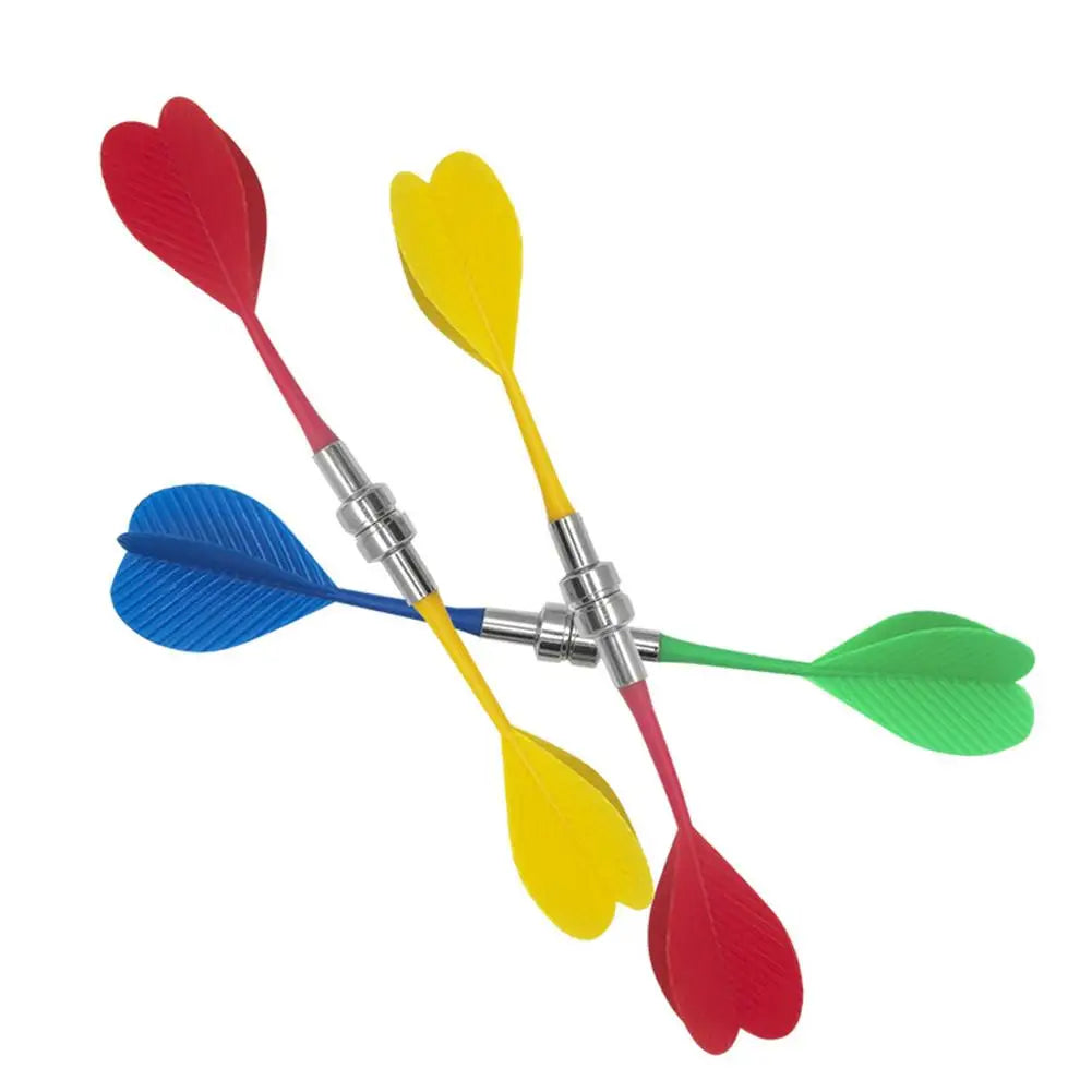12-Pack Magnetic Safety Darts – Indoor Bullseye Game Kids & Adults