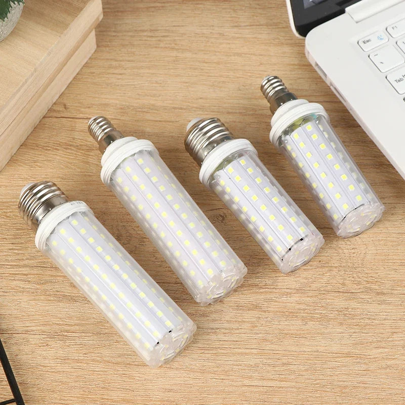 Versatile E27 E14 18W 20W 30W LED Lamp Corn Bulb AC85-265V No Flicker