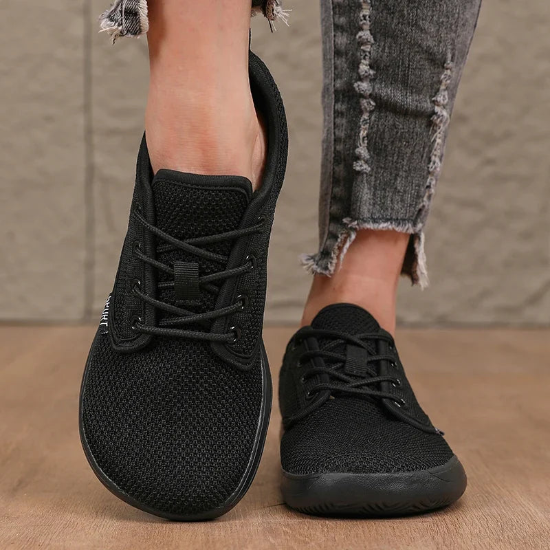 ZULIWAGN Wide Fit Women's Indoor Training Sneakers Anti-Slip