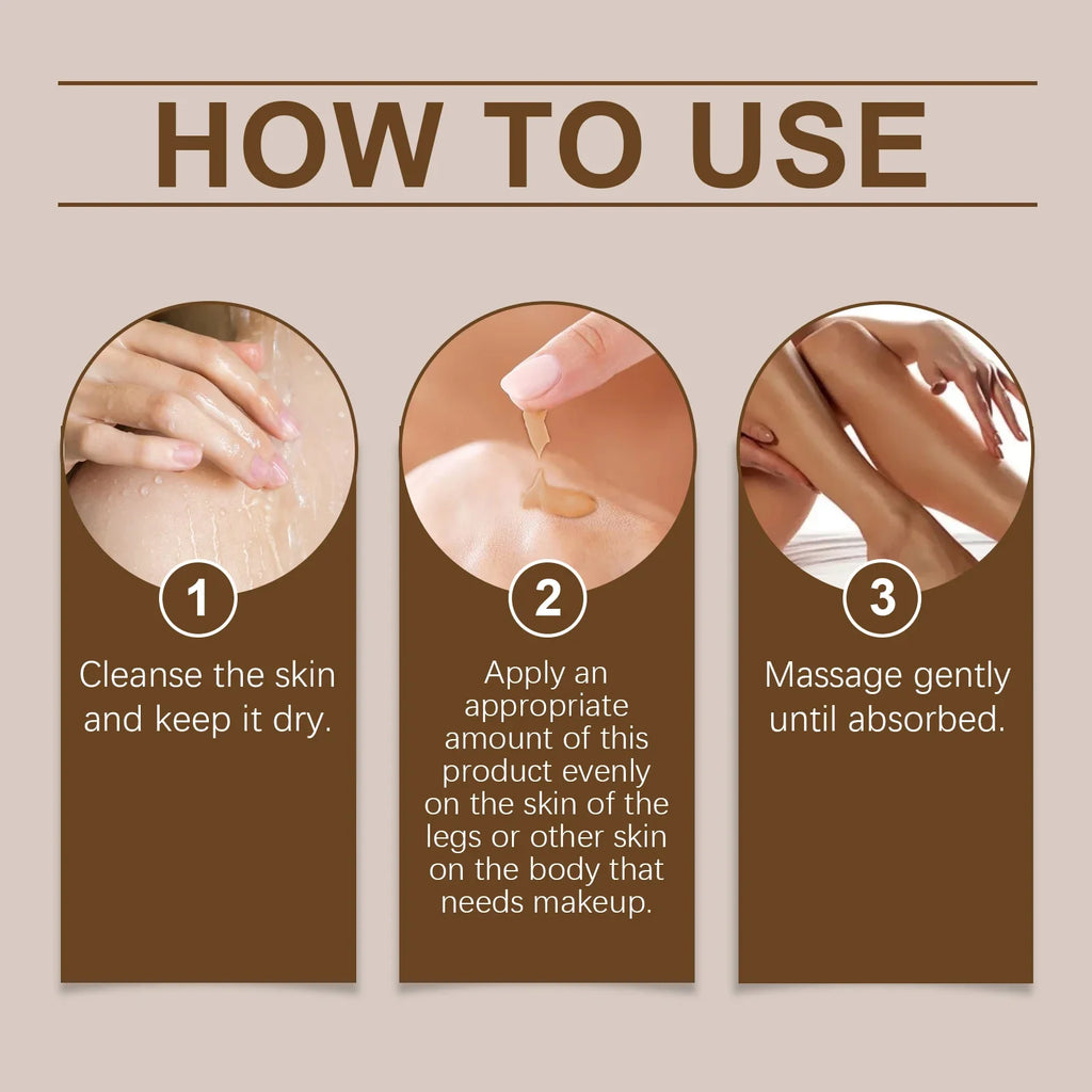 OceAura Waterproof Full Coverage Leg & Body Foundation