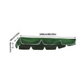 Waterproof UV-Resistant Patio Swing Canopy Replacement Cover