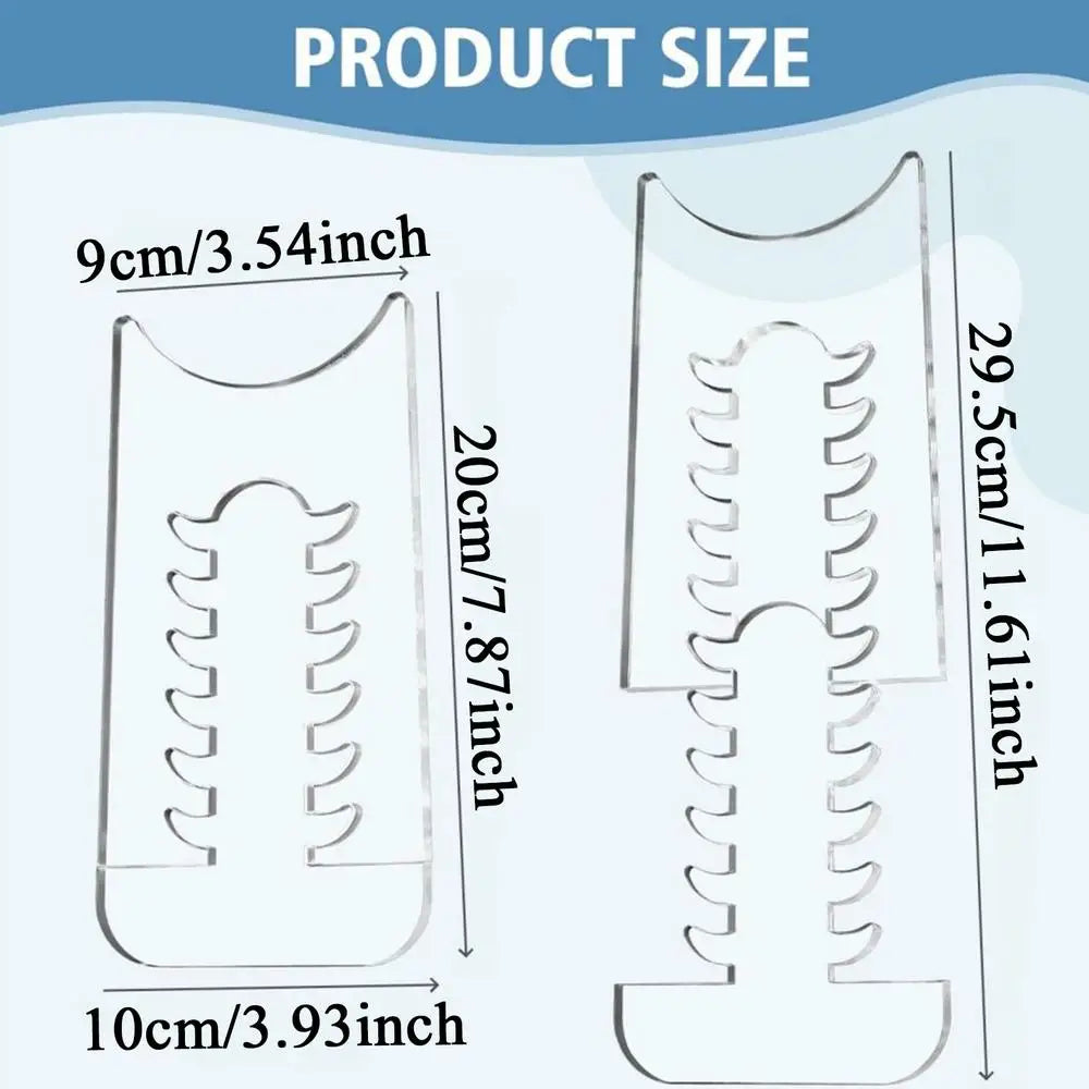 Acrylic Sofa Wall Spacer – Adjustable Anti-Slip Furniture Stopper