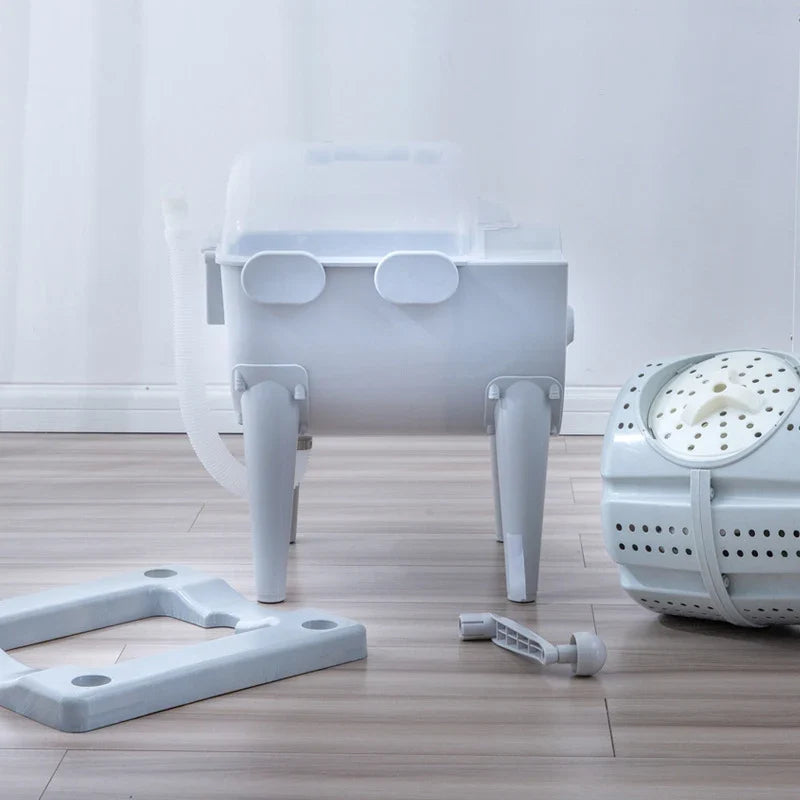 Manual Hand Drum Washing Machine & Dehydrator 5KG | No Power