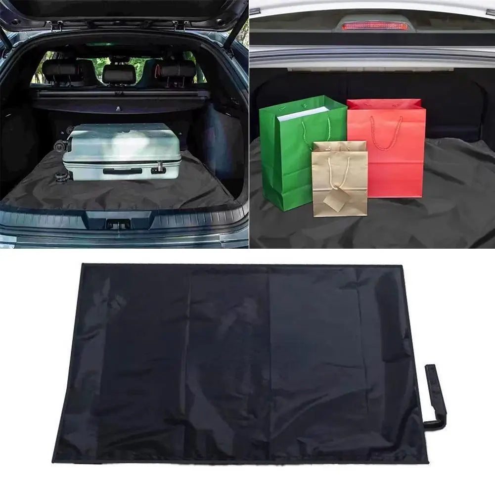 Car Trunk Cargo Liner Mat – Waterproof, Pet & Bike Safe