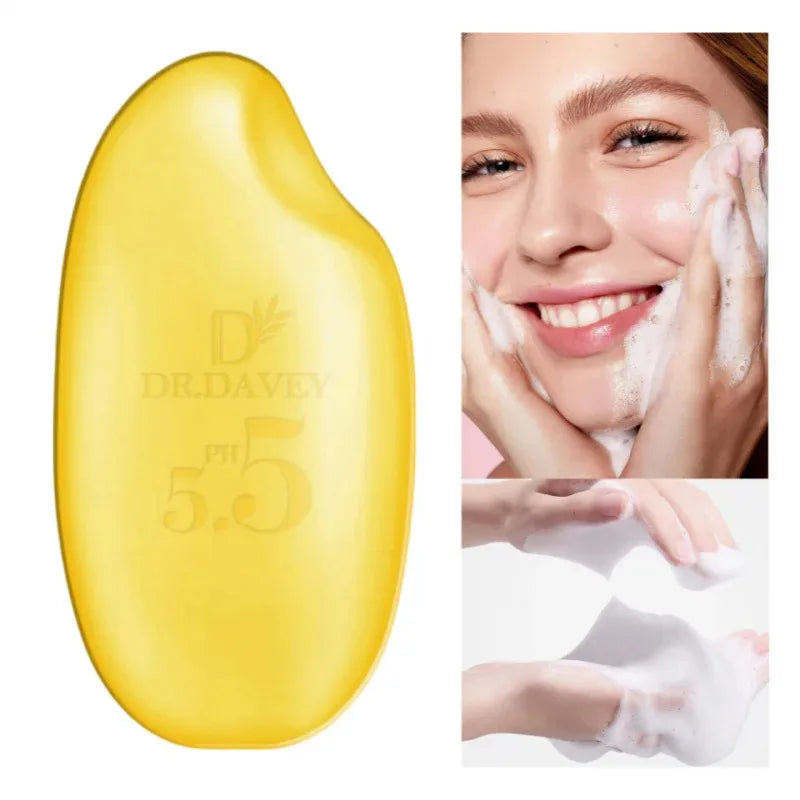 DR.DAVEY Vitamin C Body Care Set – Lotion, Soap & Oil