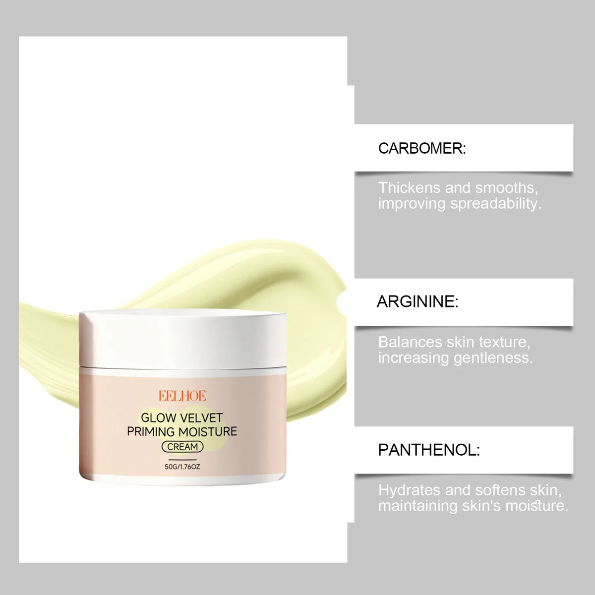 Hoygi Glow Velvet Face Primer – Pore Blurring & Hydrating