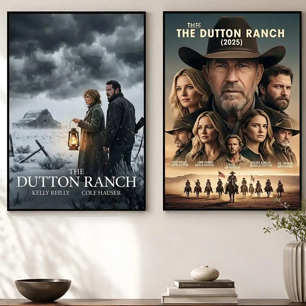 Dutton Ranch Wall Poster – Self-Adhesive HD Decorative Art