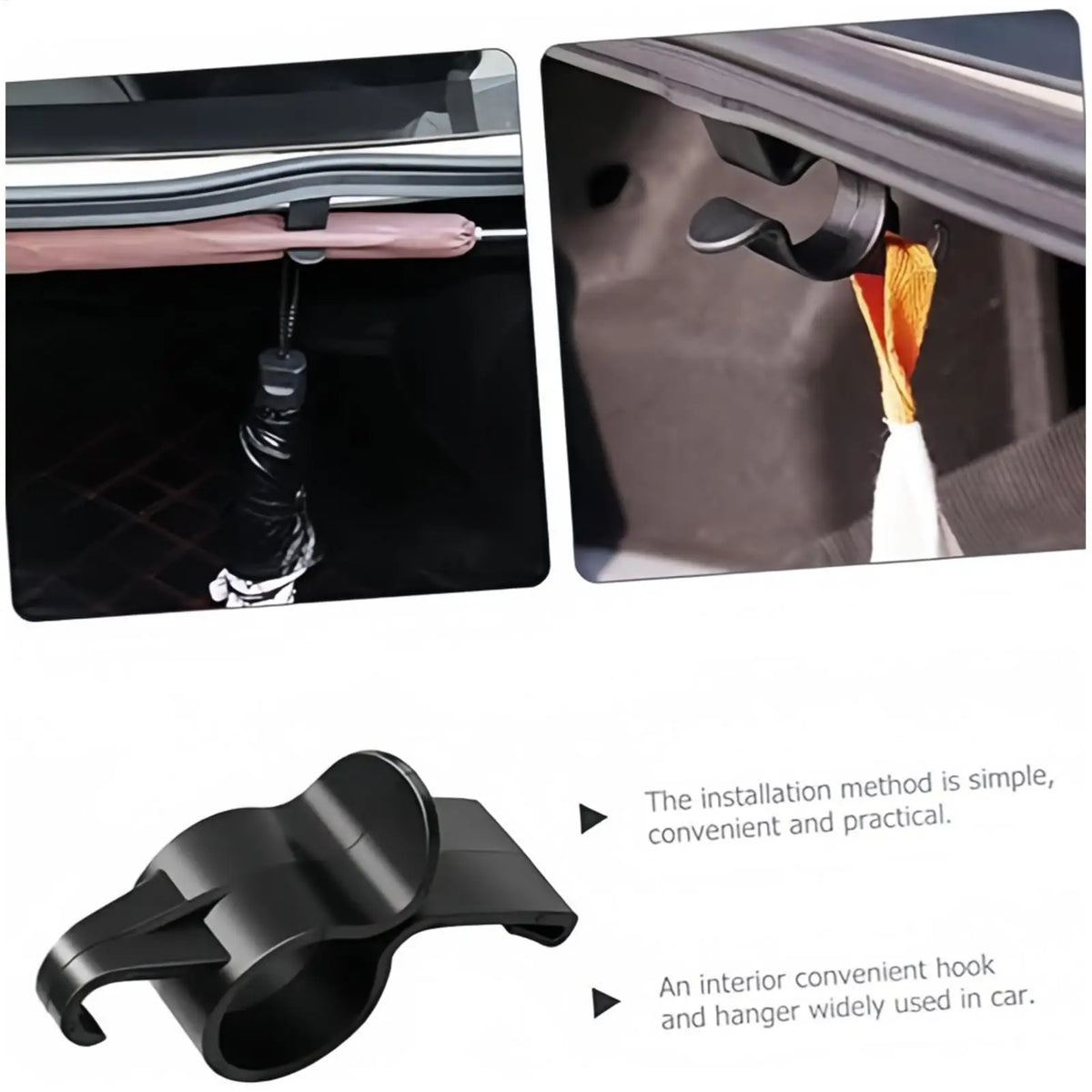 Multifunctional Umbrella Trunk Back Stand Holder Car Boot Organizer