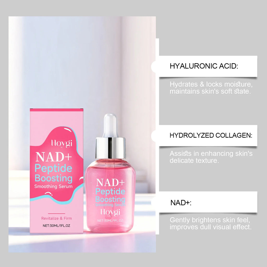 Hoygi NAD+ Peptide Anti-Aging Face Serum | Hyaluronic Acid