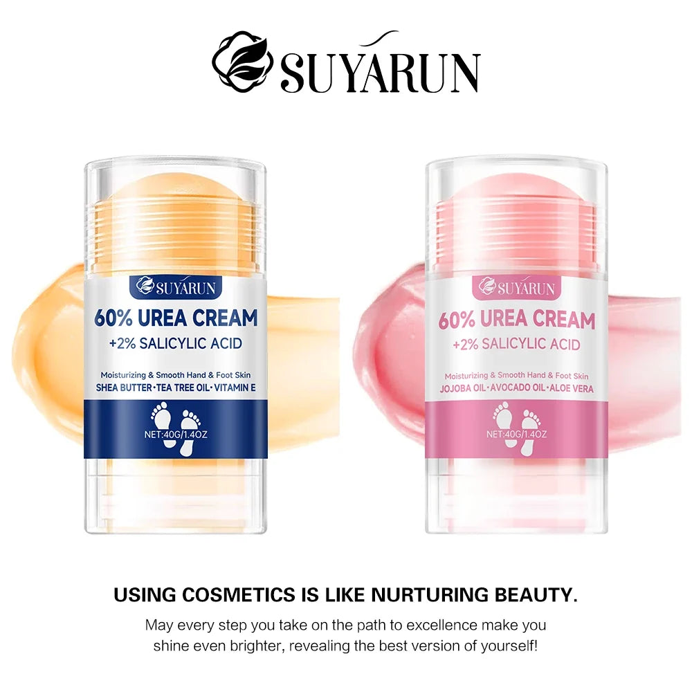 60% Urea Foot Cream Stick – Cracked Heel Repair & Deep Hydration, 40g
