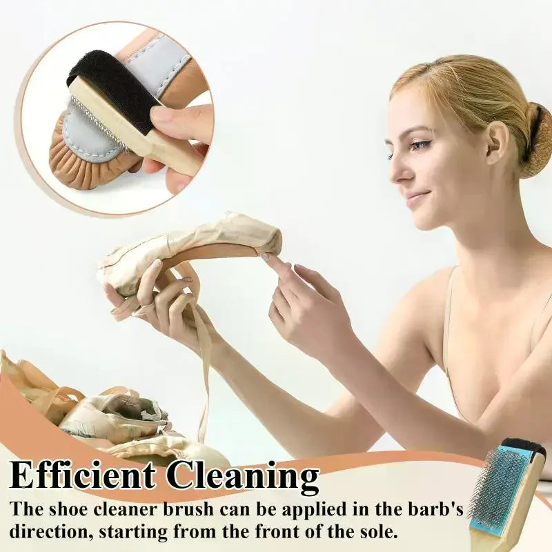 Wooden Suede Sole Wire Brush – Dance Shoe Cleaner