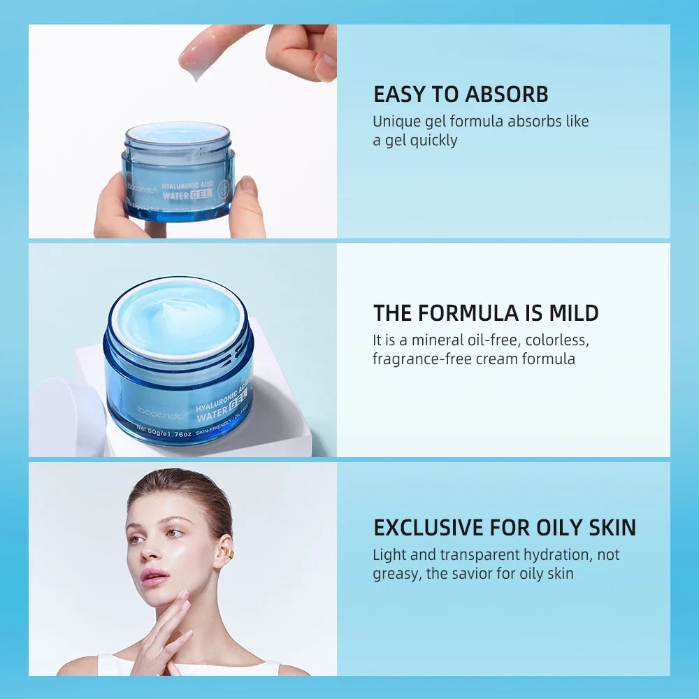 Hyaluronic Acid Face Gel-Cream | Deep Hydrating Moisturizer