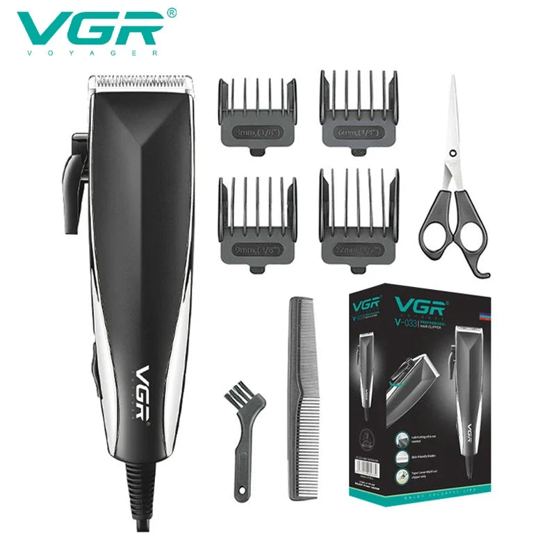 VGR V-033 Professional Electric Hair Clipper & Trimmer for Men
