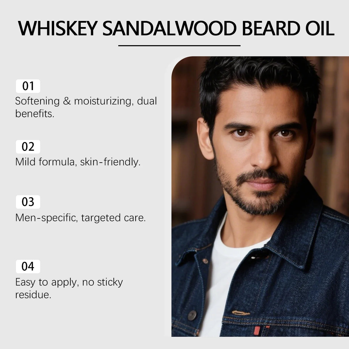 East Moon Rosemary Beard Oil – Nourishing & Non-Greasy 30ml