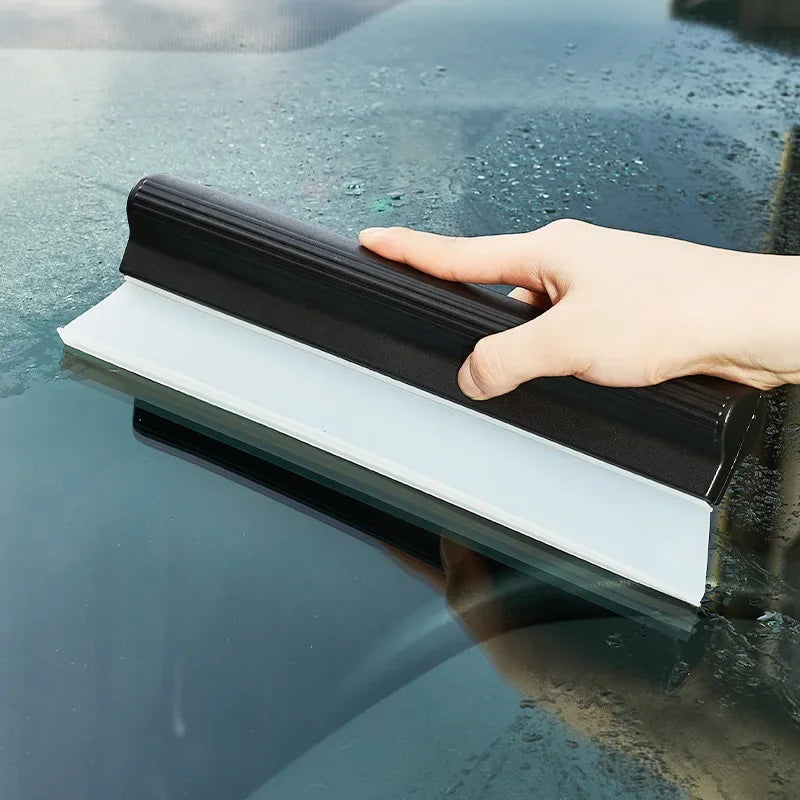 Silicone Car Window Squeegee Scraper – Water & Snow Remover
