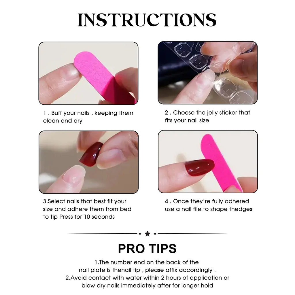 Red Cat Eye Press-On Toenails | Rhinestone Square Tips – YADORNOS