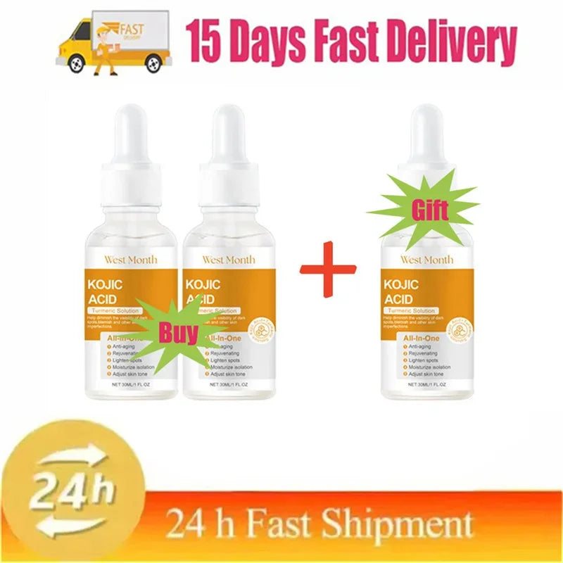 Kojic Acid Brightening Serum – Dark Spot & Tone Corrector