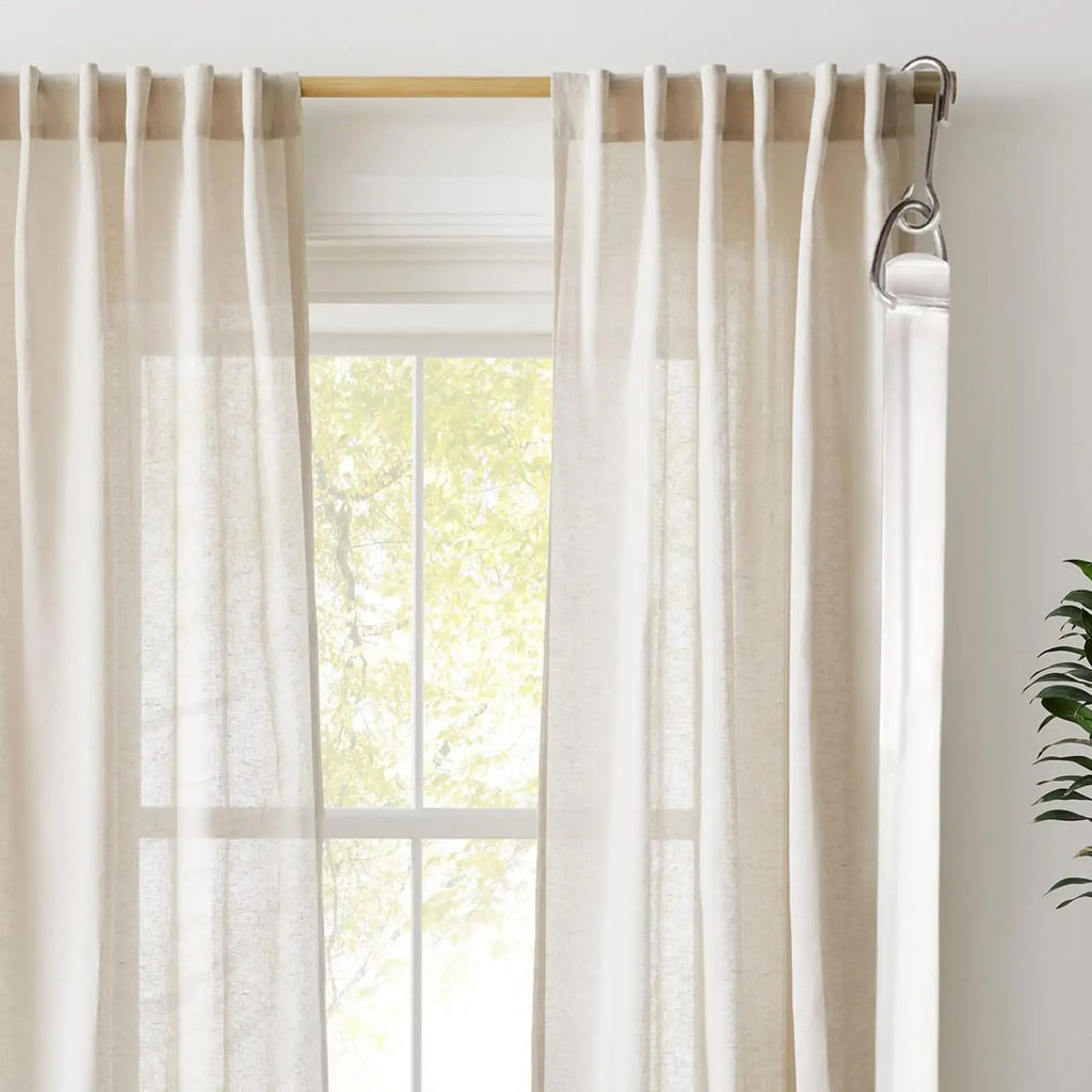 Invisible Curtain Pull Wand | Acrylic Hook Rod 43cm