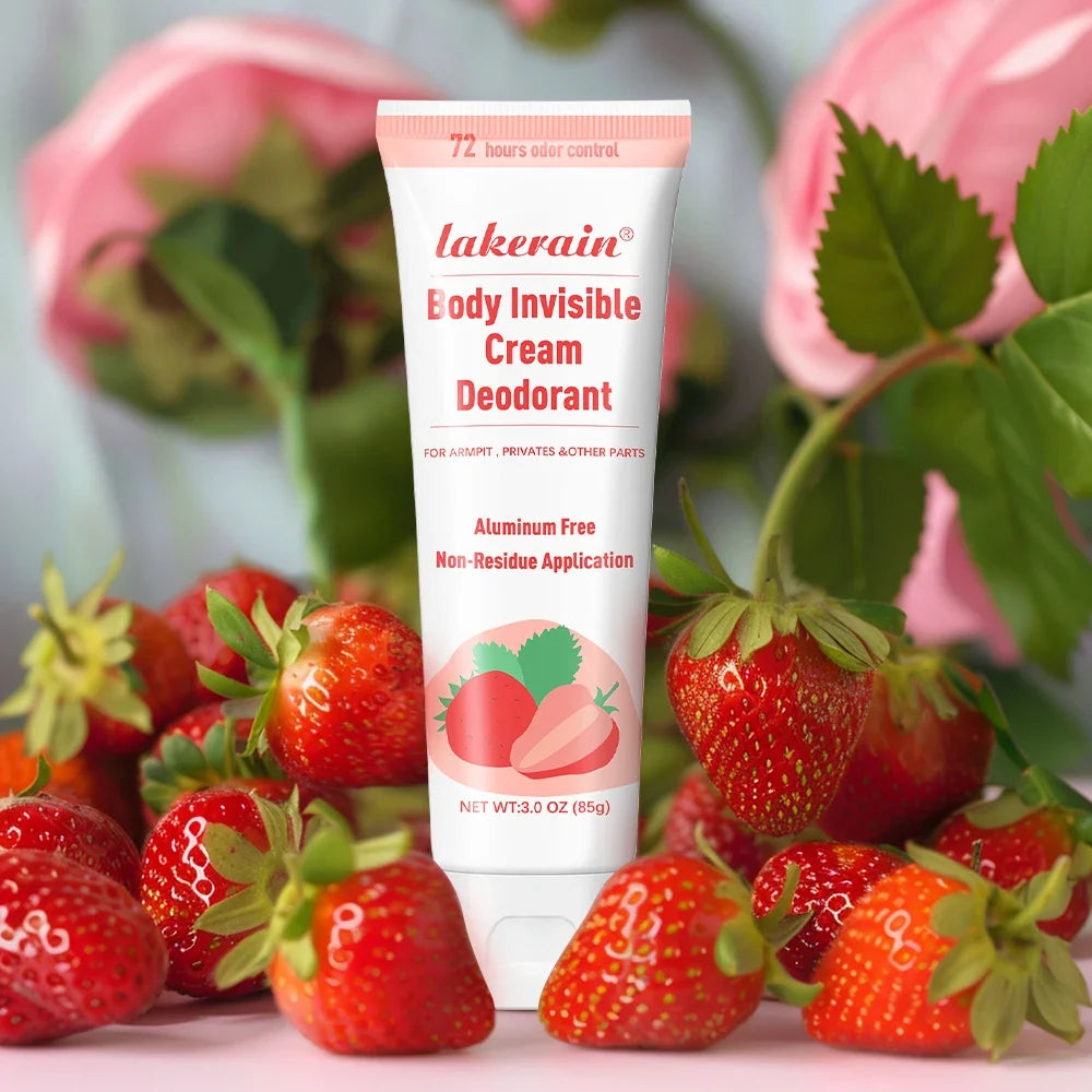 Lakerain Fruity Deodorant Cream – Aluminum-Free, Long-Lasting