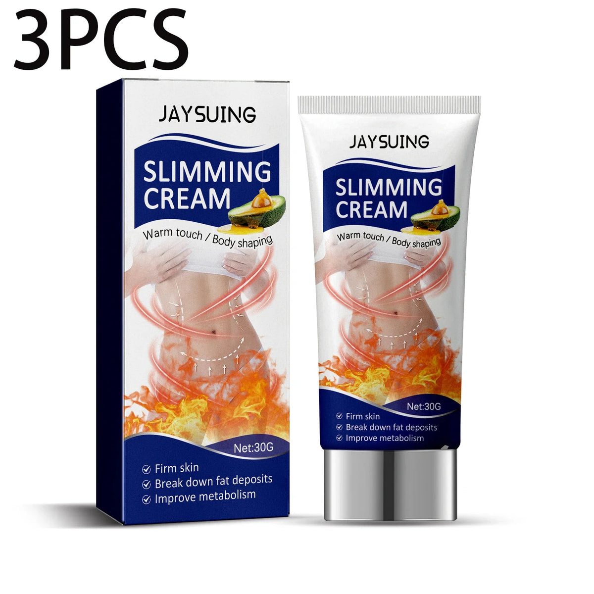 Jaysuing Body Firming Contouring Gel Cream – Waist, Legs & Arms