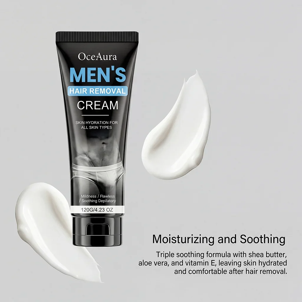 Men's Gentle Hair Removal Cream – Fast, Smooth & Hydrating