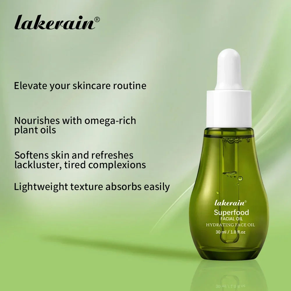 Lakerain Hydrating Facial Oil – Lightweight Nourishing Serum 30ml