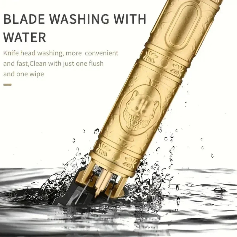 USB Fast Charging Hair Cutting Vintage T9 Professional Carving