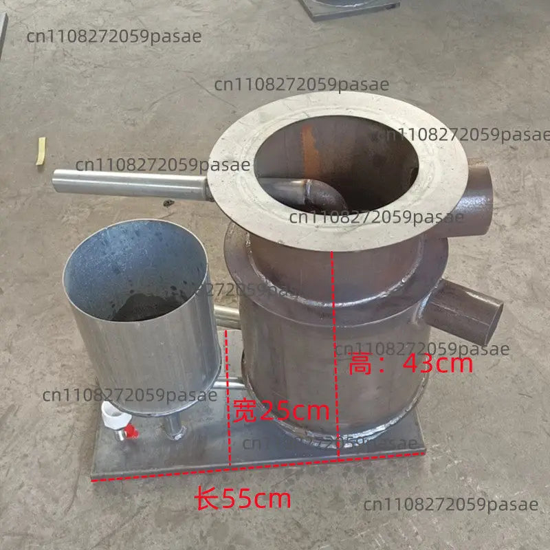 Double-Layer Waste Oil Vaporization Furnace | Stainless Steel