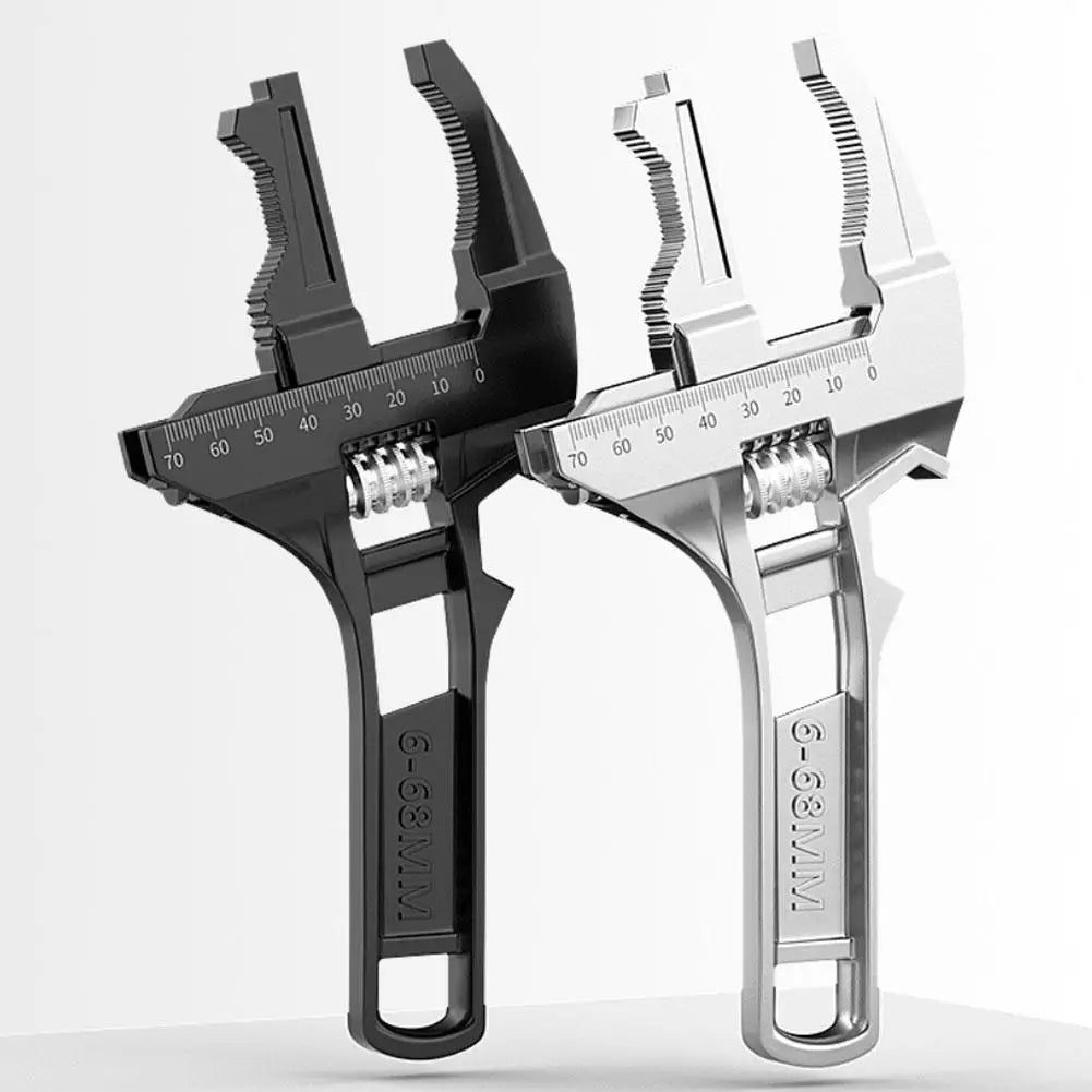 Adjustable Pipe Wrench 6-68mm | Aluminum Alloy Spanner Tool