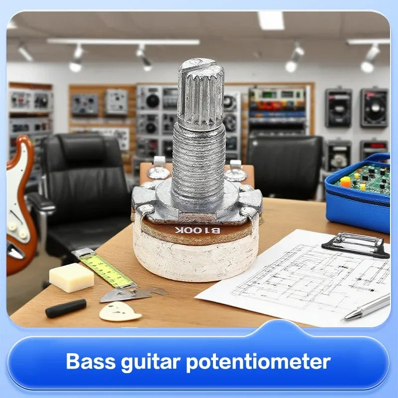 A500K B500K A250K B250K A50K B50K A25K B25K Potentiometer Splined